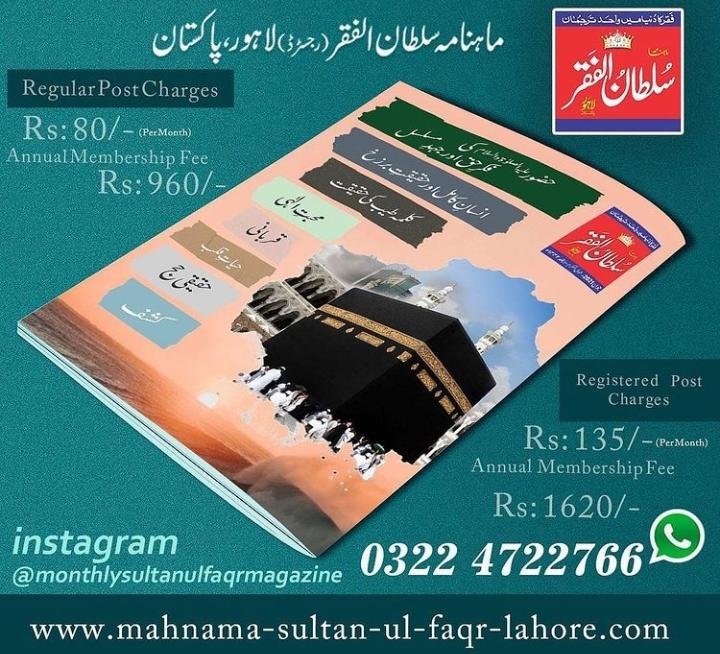 Mahnama-Sultan-ul-Faqr-Contact
