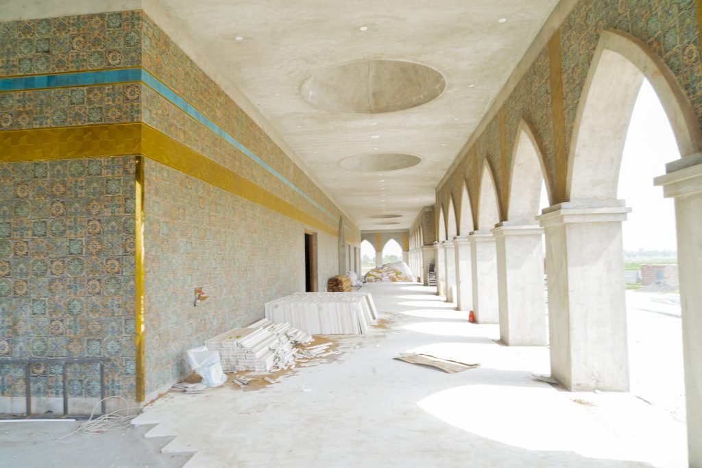 Zahra Mosque corridor